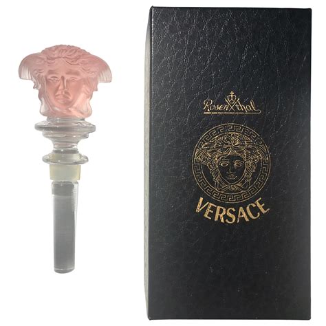 versace rosenthal medusa|rosenthal versace medusa wine stopper.